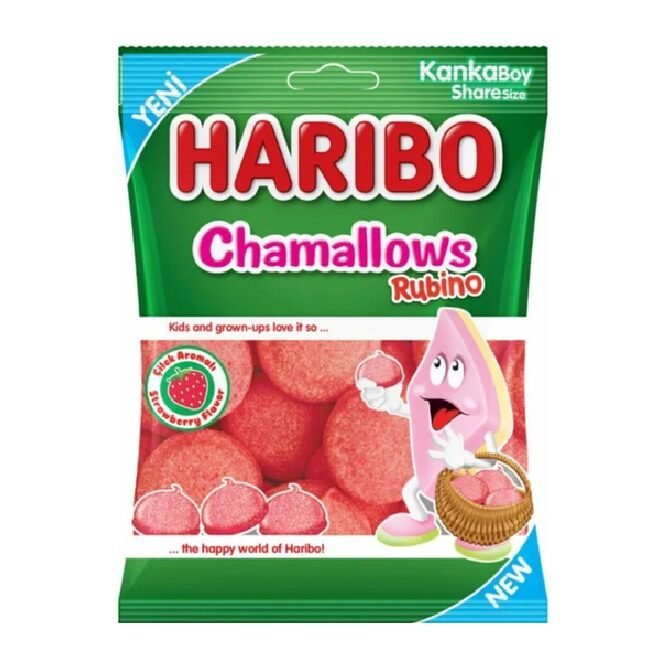 Haribo Chamallows  Rubino (Strawberry)